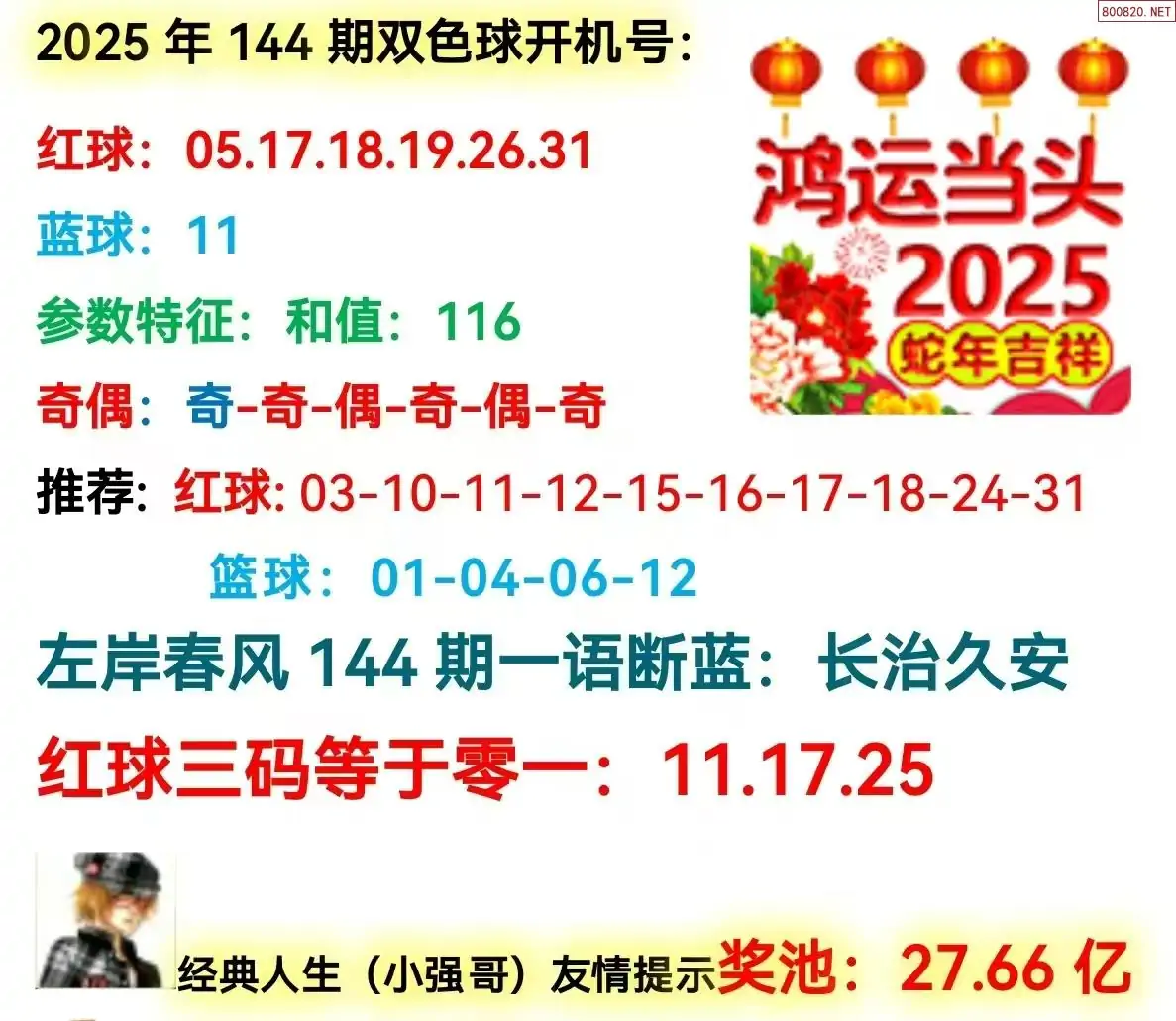 双色球开机号分析