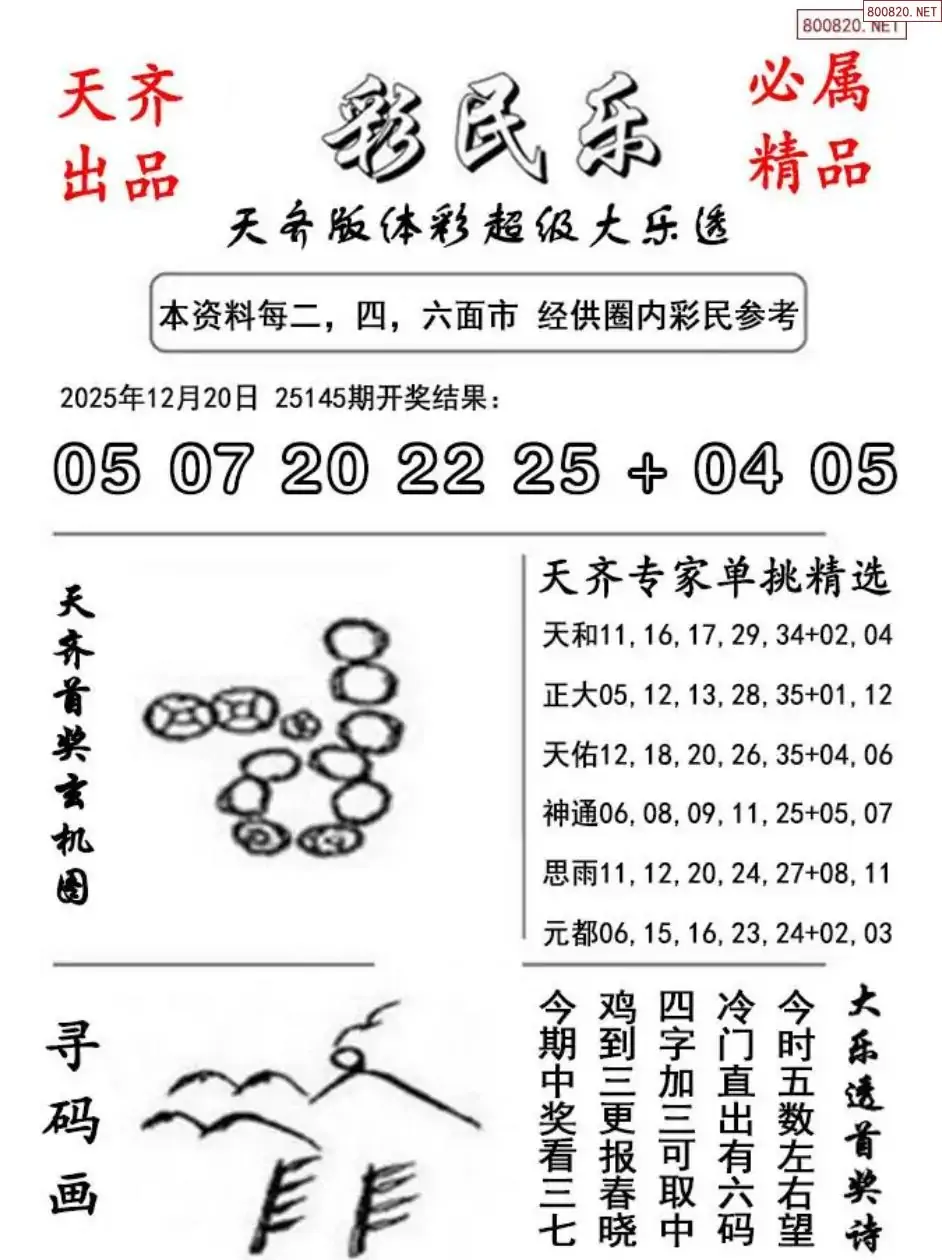 大乐透彩民乐图