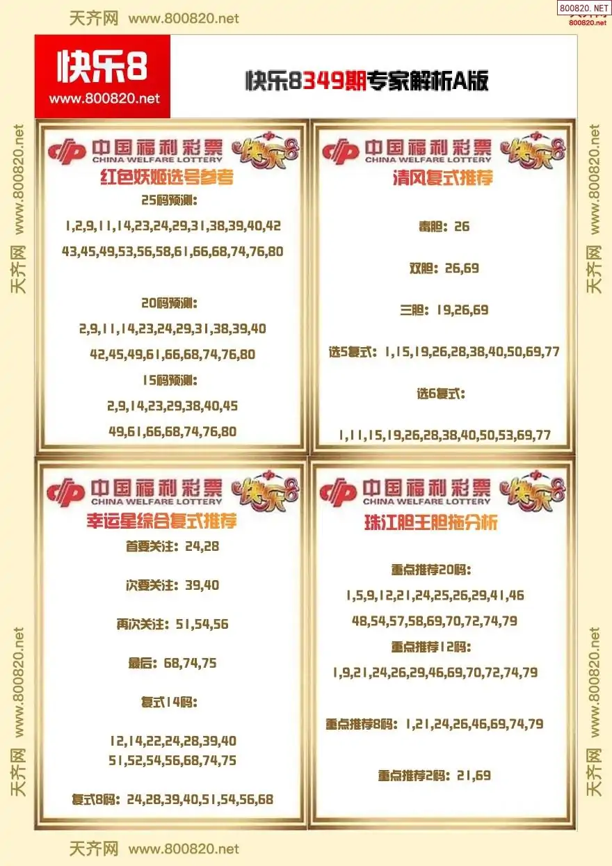 快乐8专家解析A版