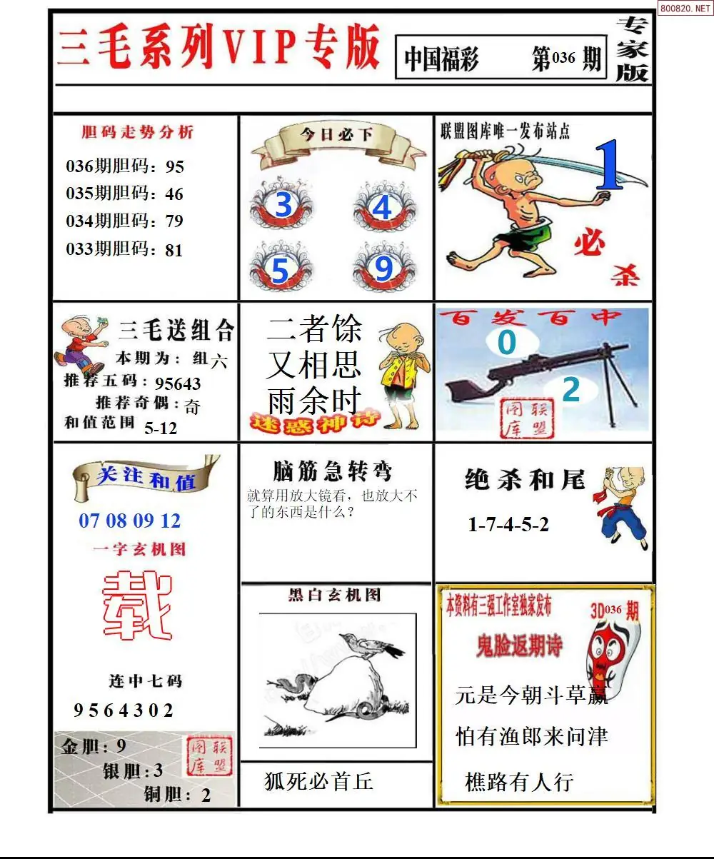 三毛系列VIP专版