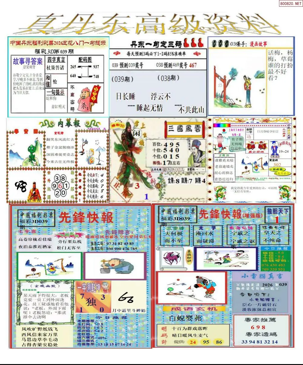 真丹东高级资料