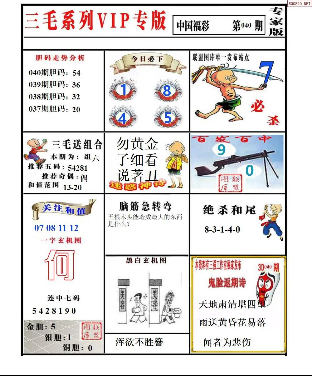 三毛系列VIP专版