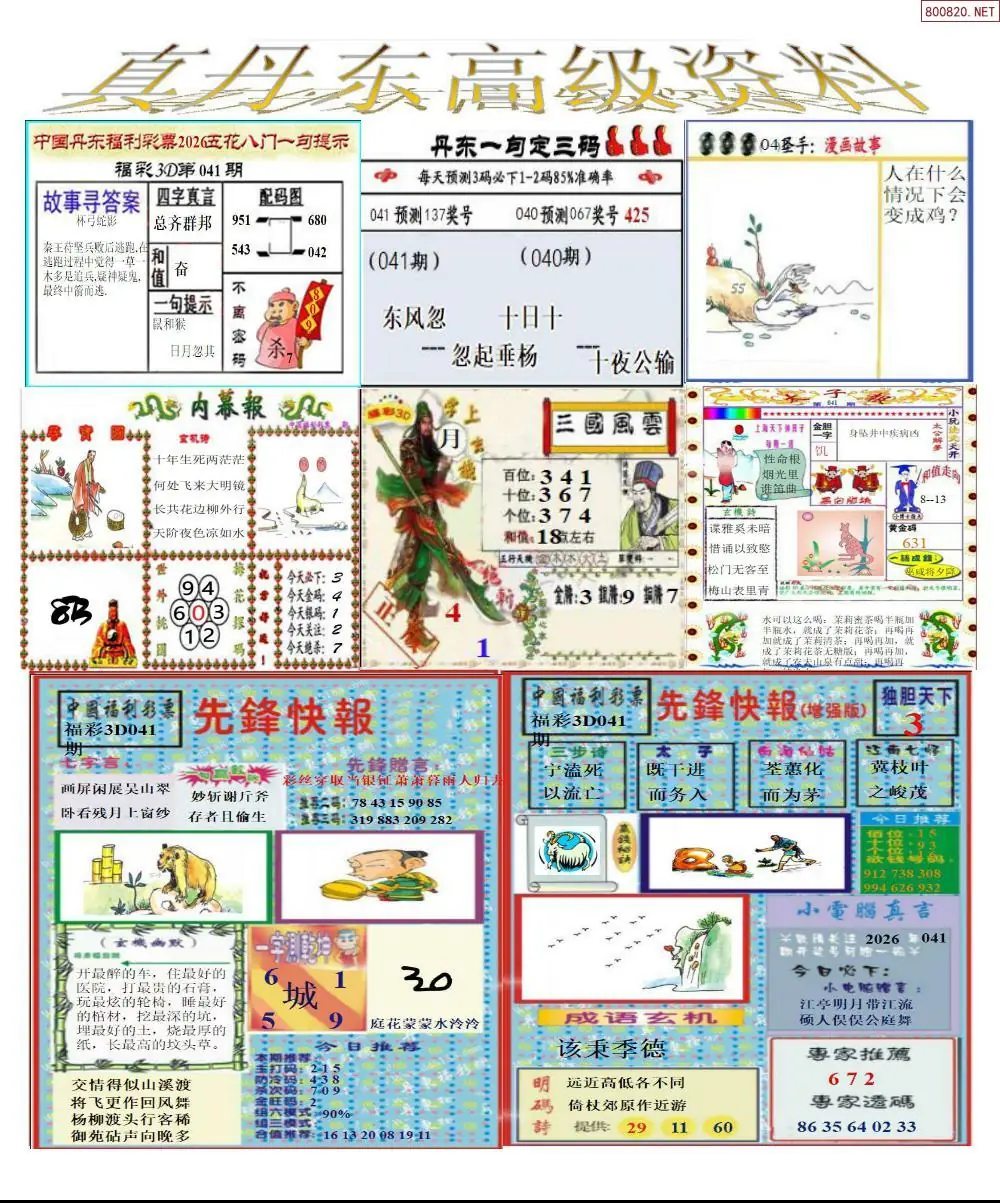 真丹东高级资料