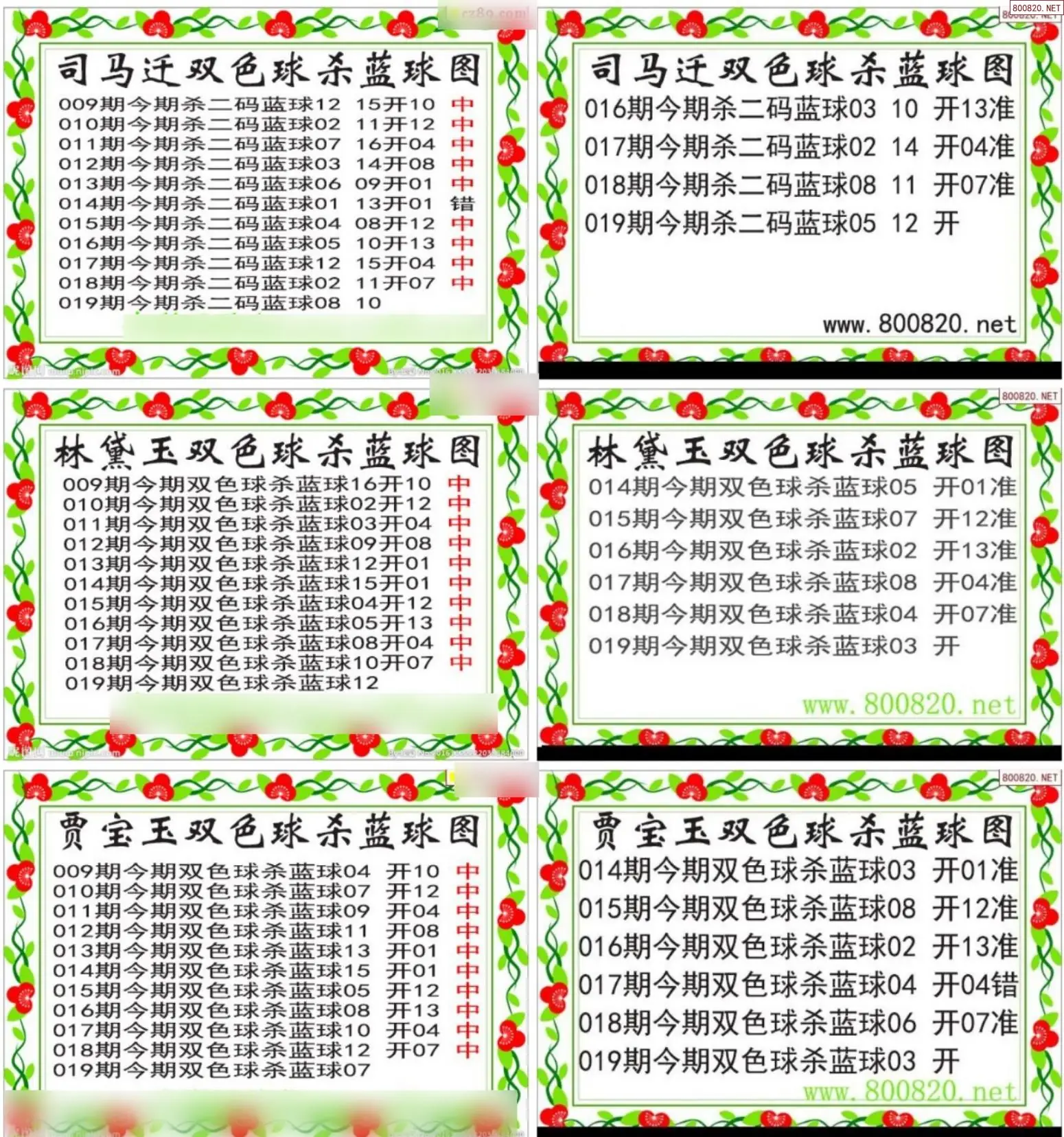 双色球专家杀蓝