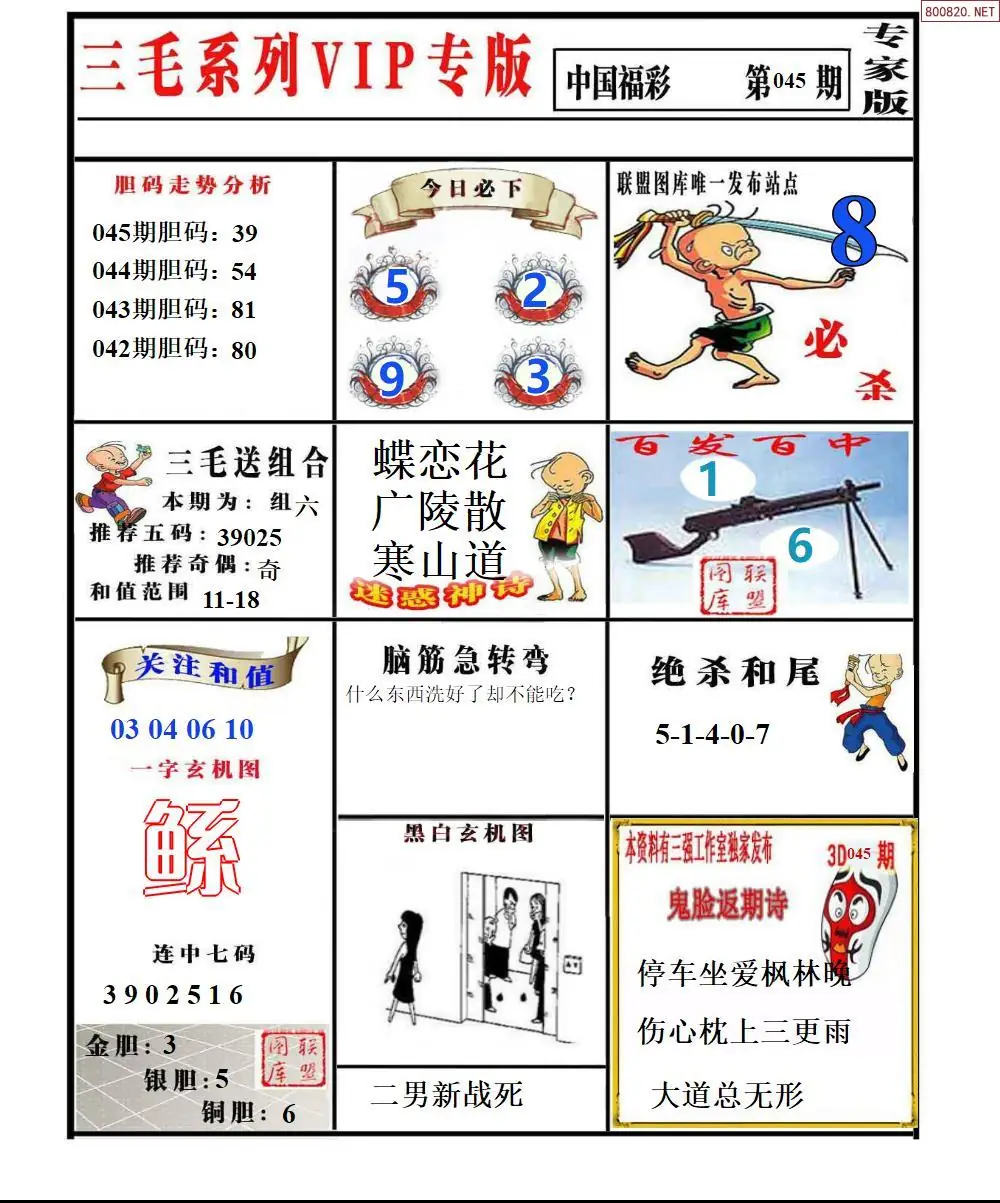 三毛系列VIP专版