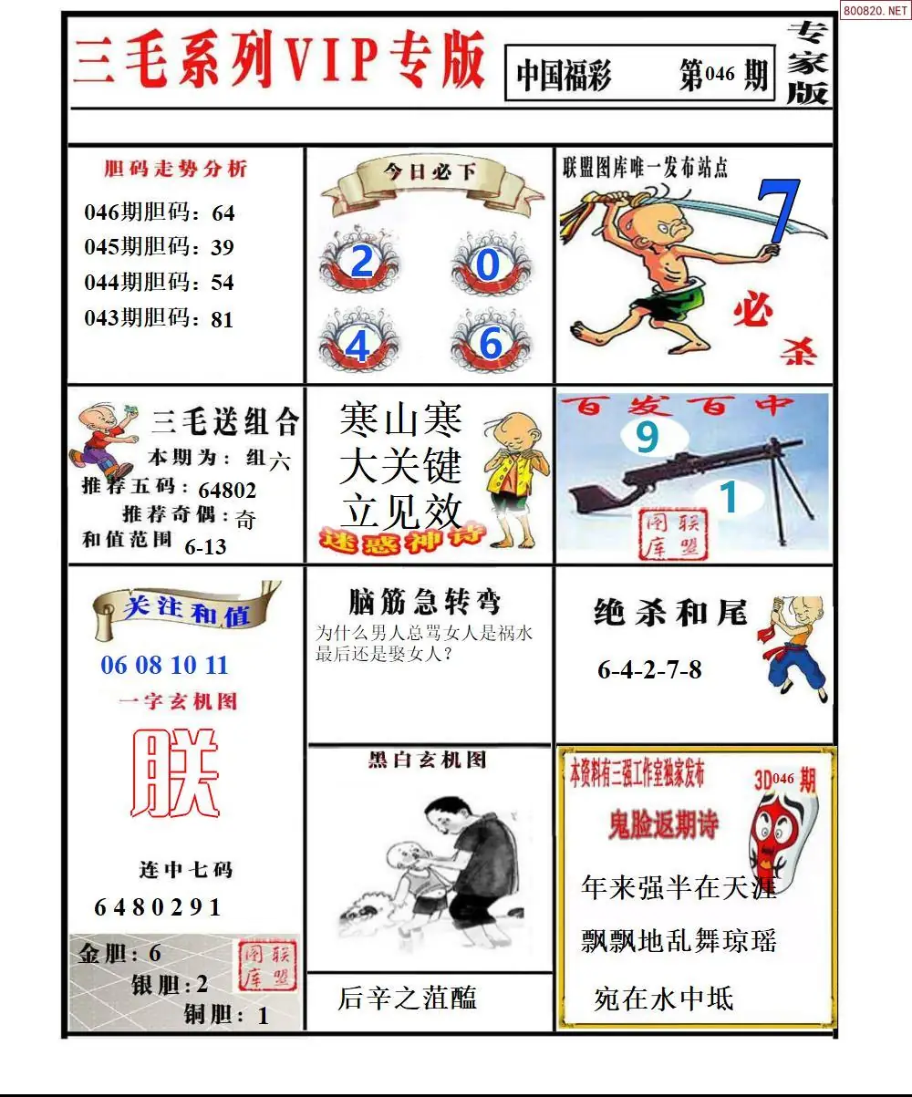 三毛系列VIP专版