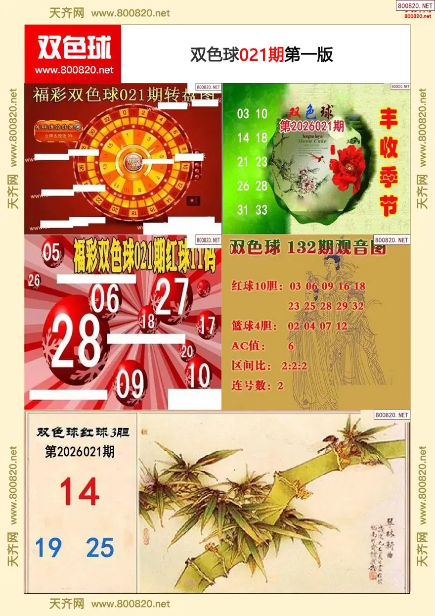 双色球字图谜一版