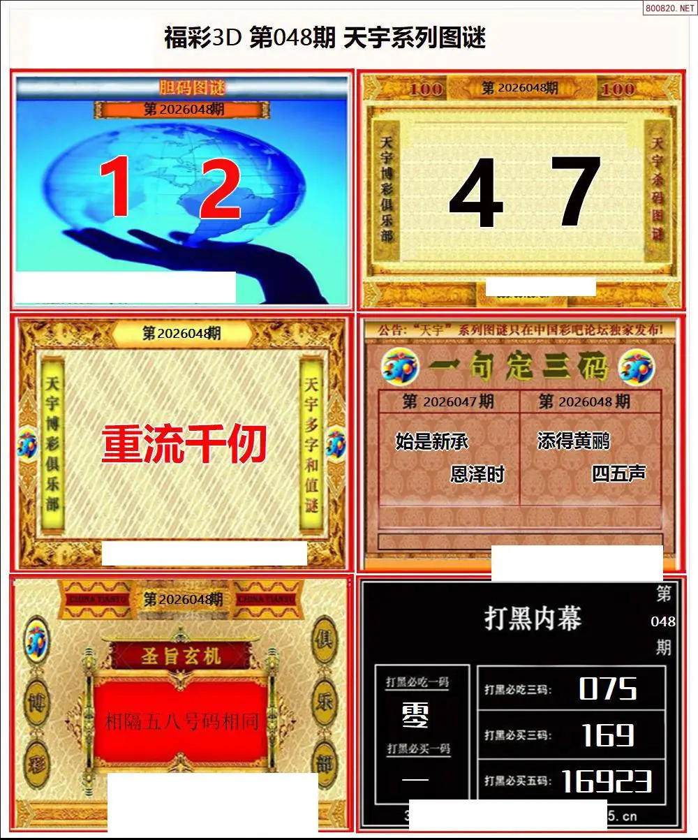 天宇全图打印版