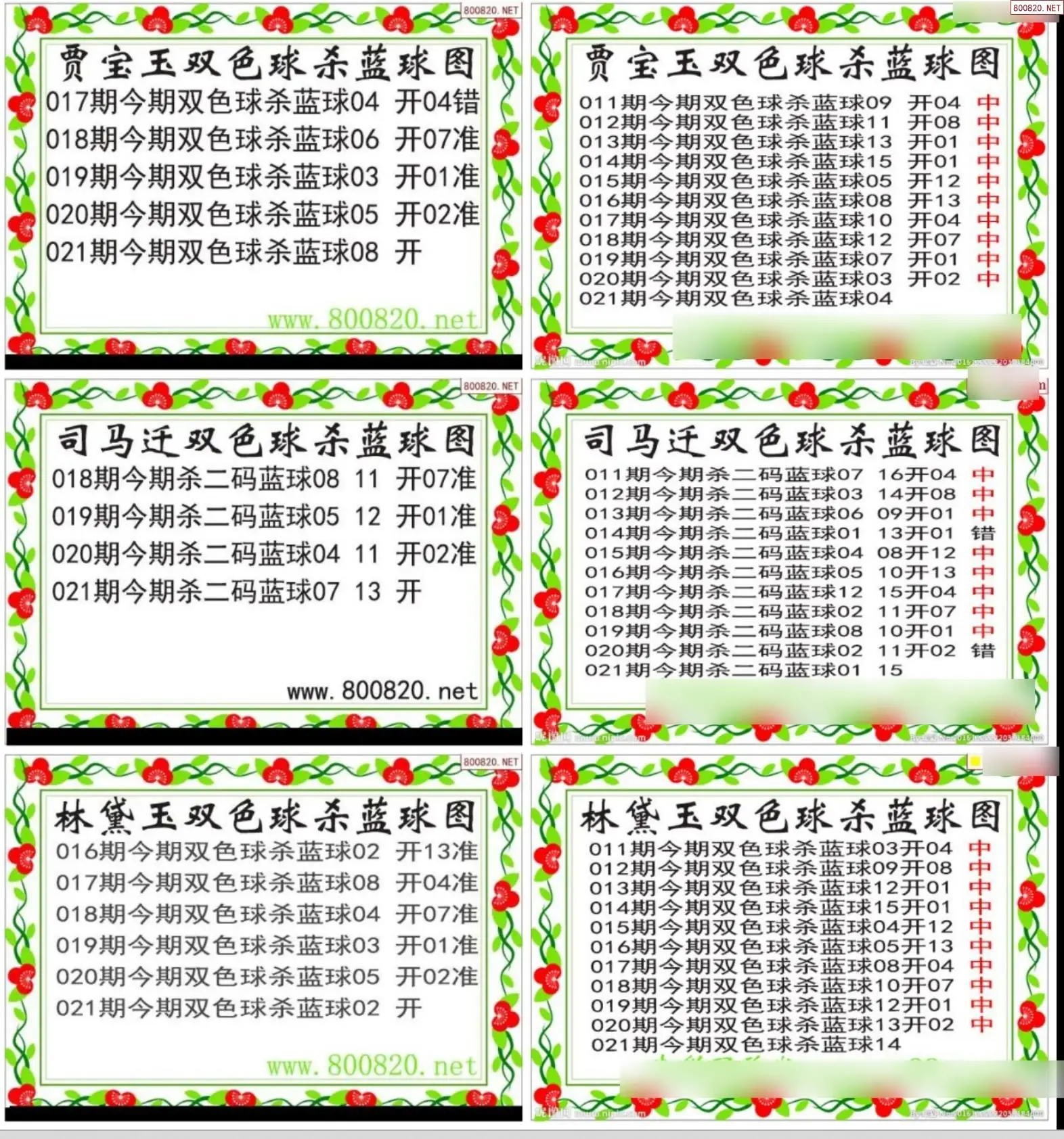 双色球专家杀蓝