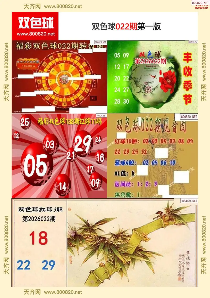 双色球字图谜一版