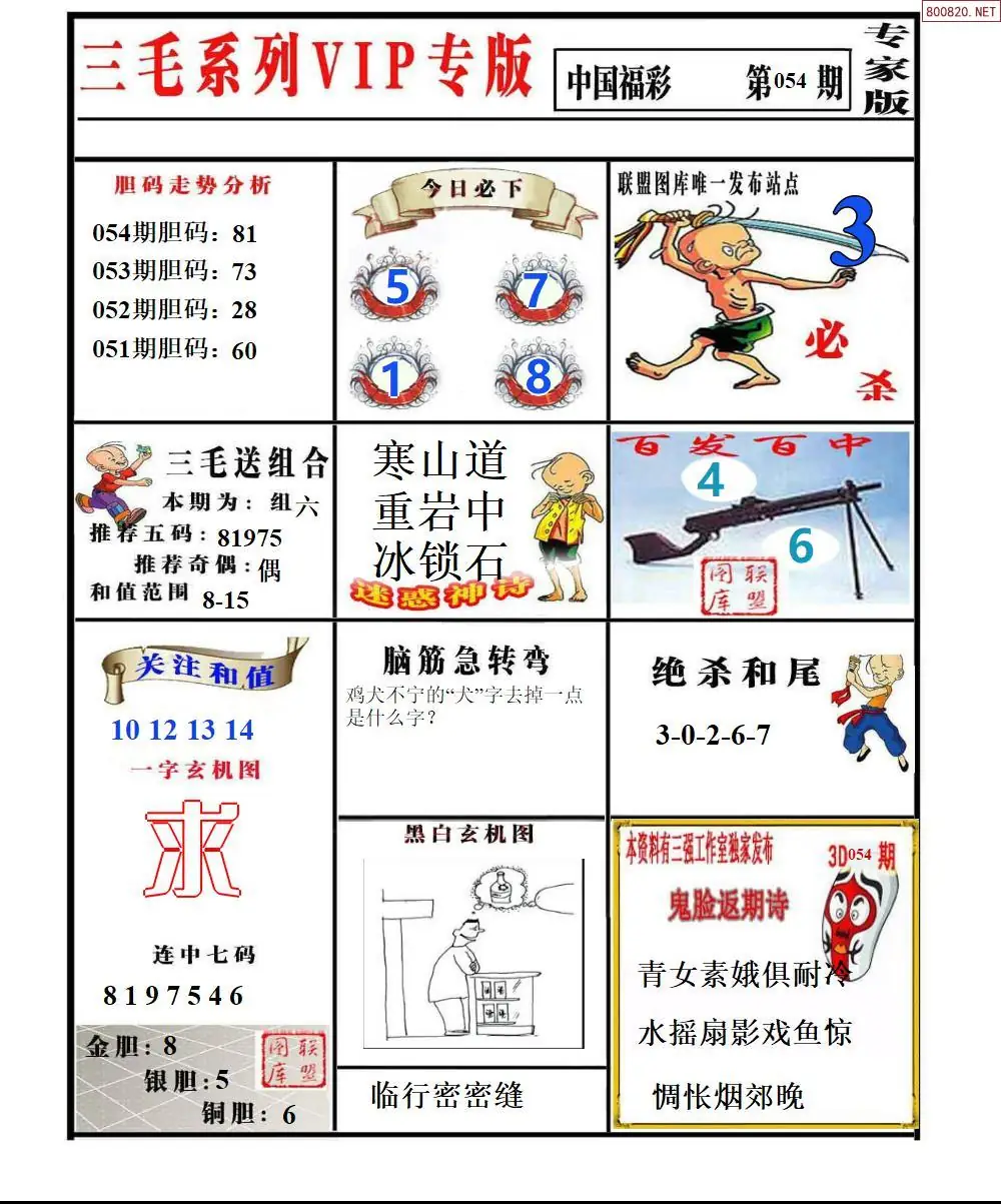 三毛系列VIP专版
