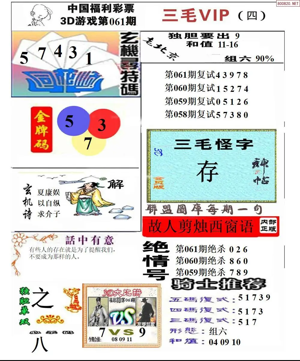 三毛VIP四版 | (3D图库)
