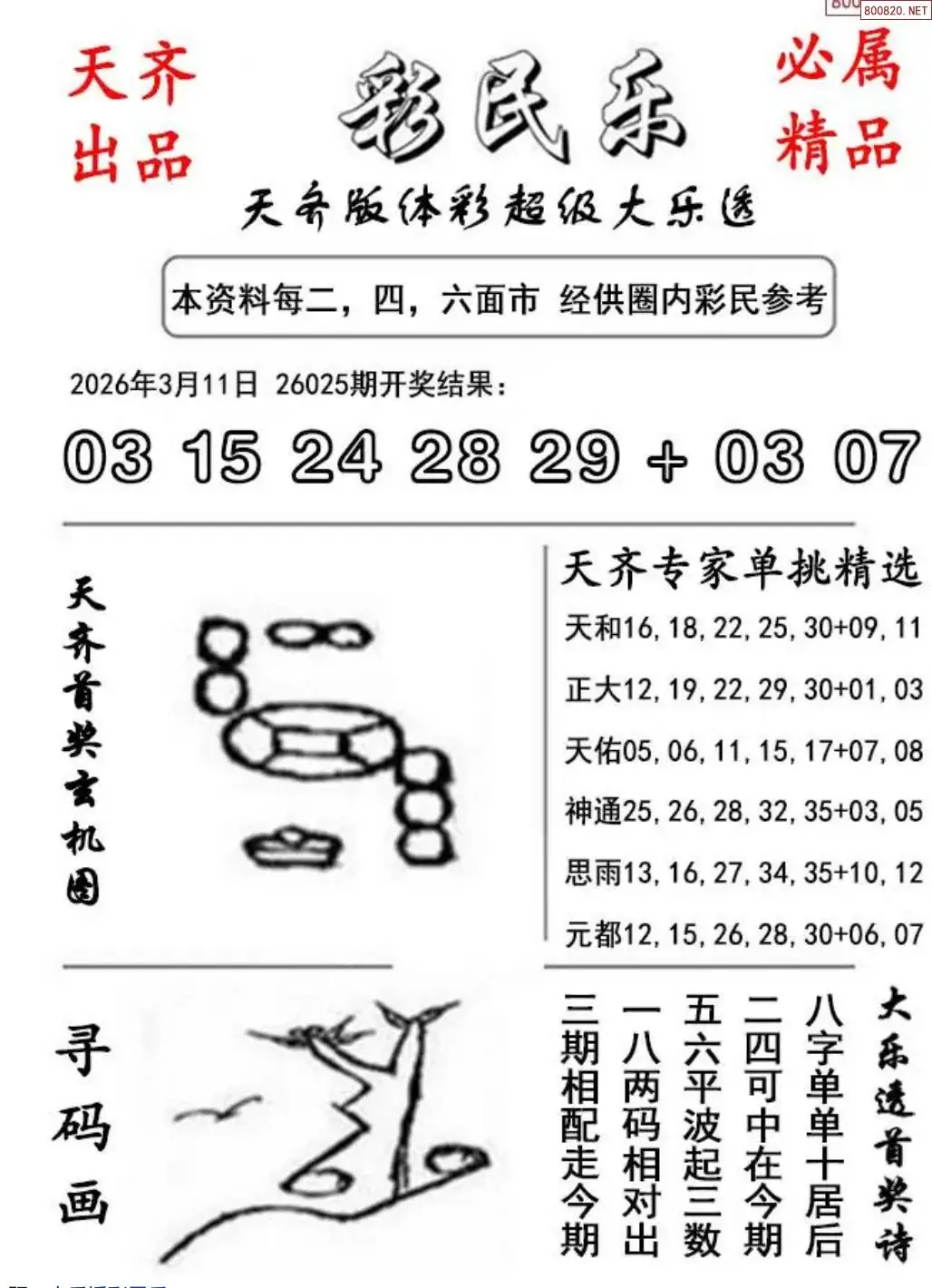 大乐透彩民乐图