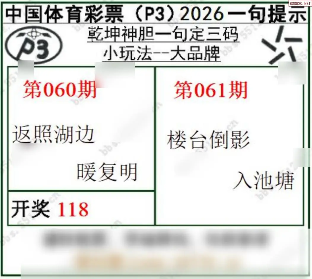 乾坤一句定三码