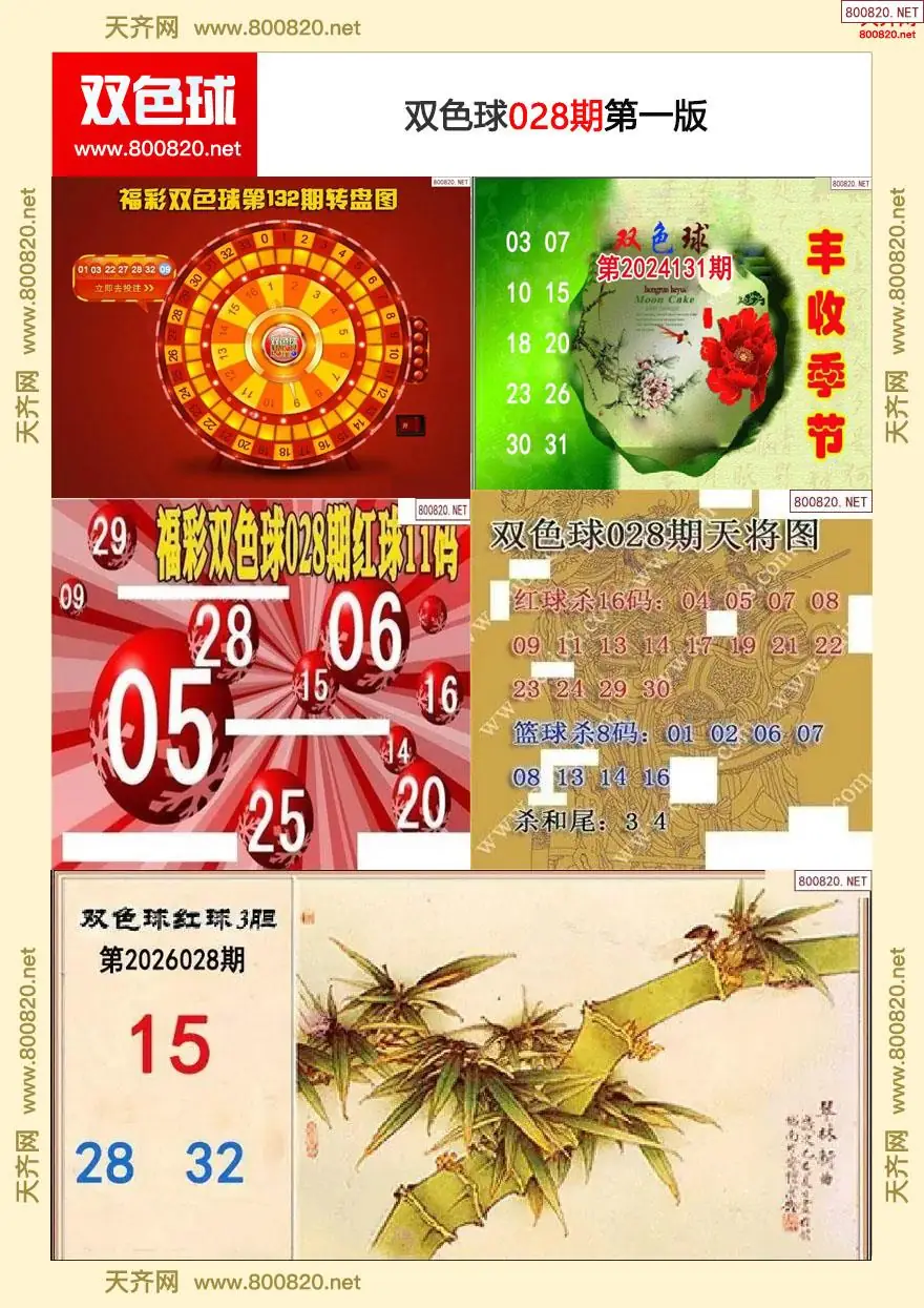 双色球字图谜一版