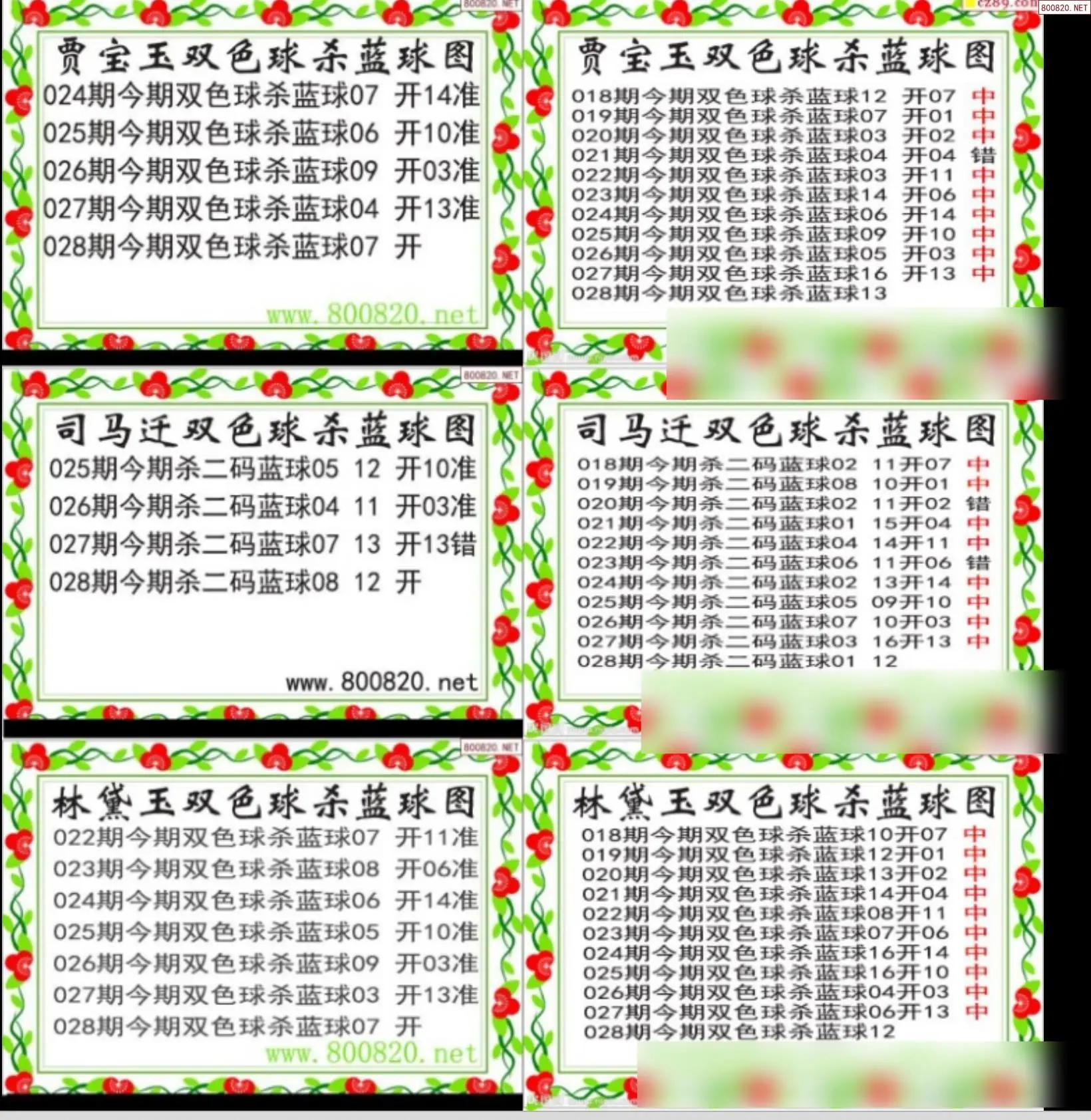 双色球专家杀蓝