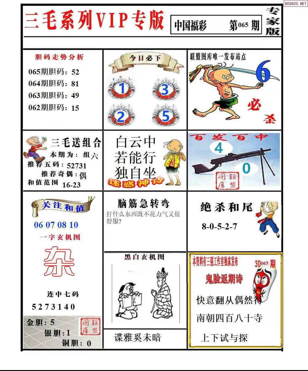 三毛系列VIP专版