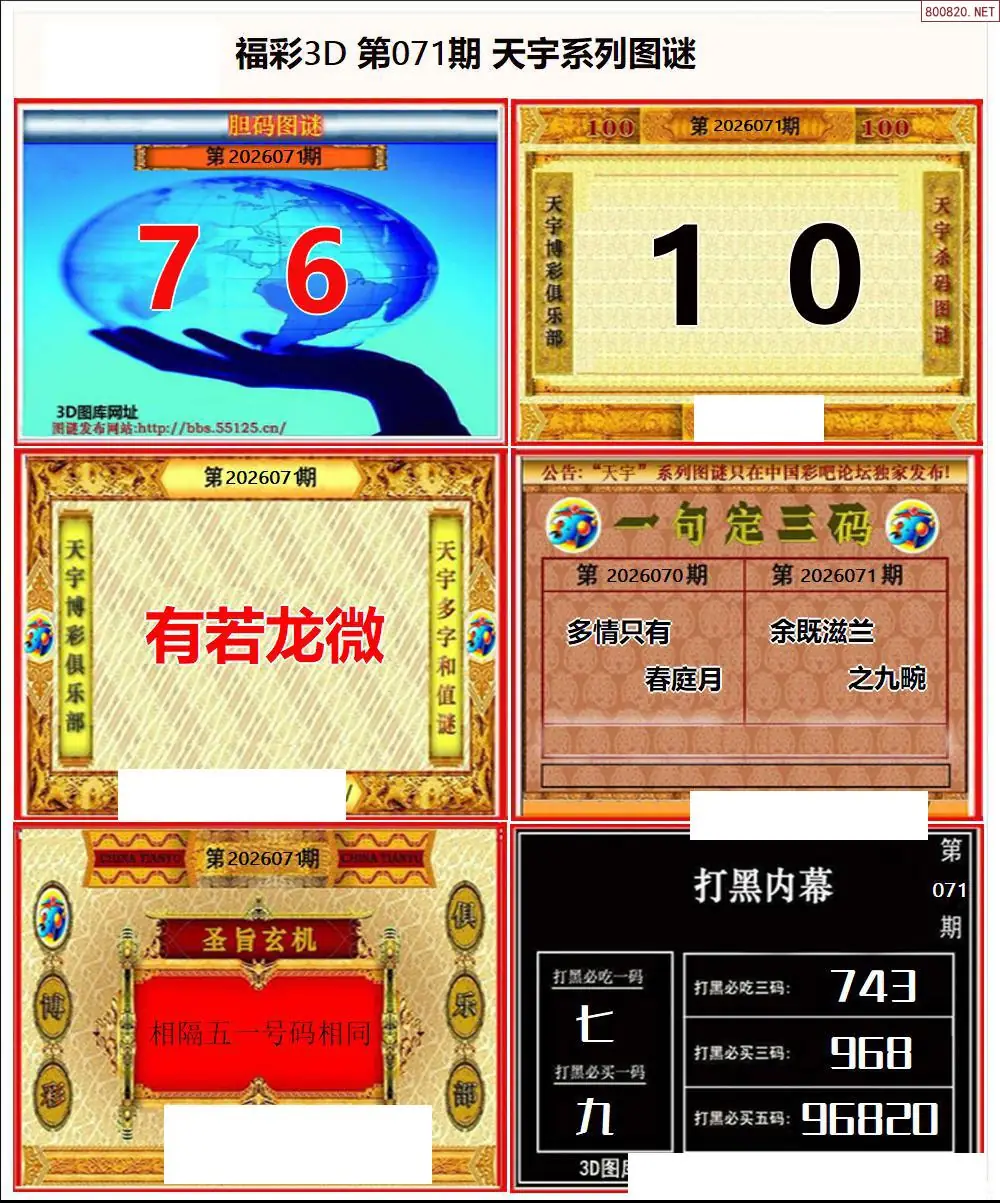 天宇全图打印版