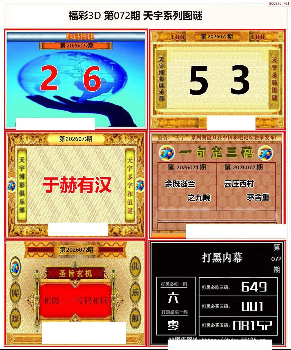 天宇全图打印版