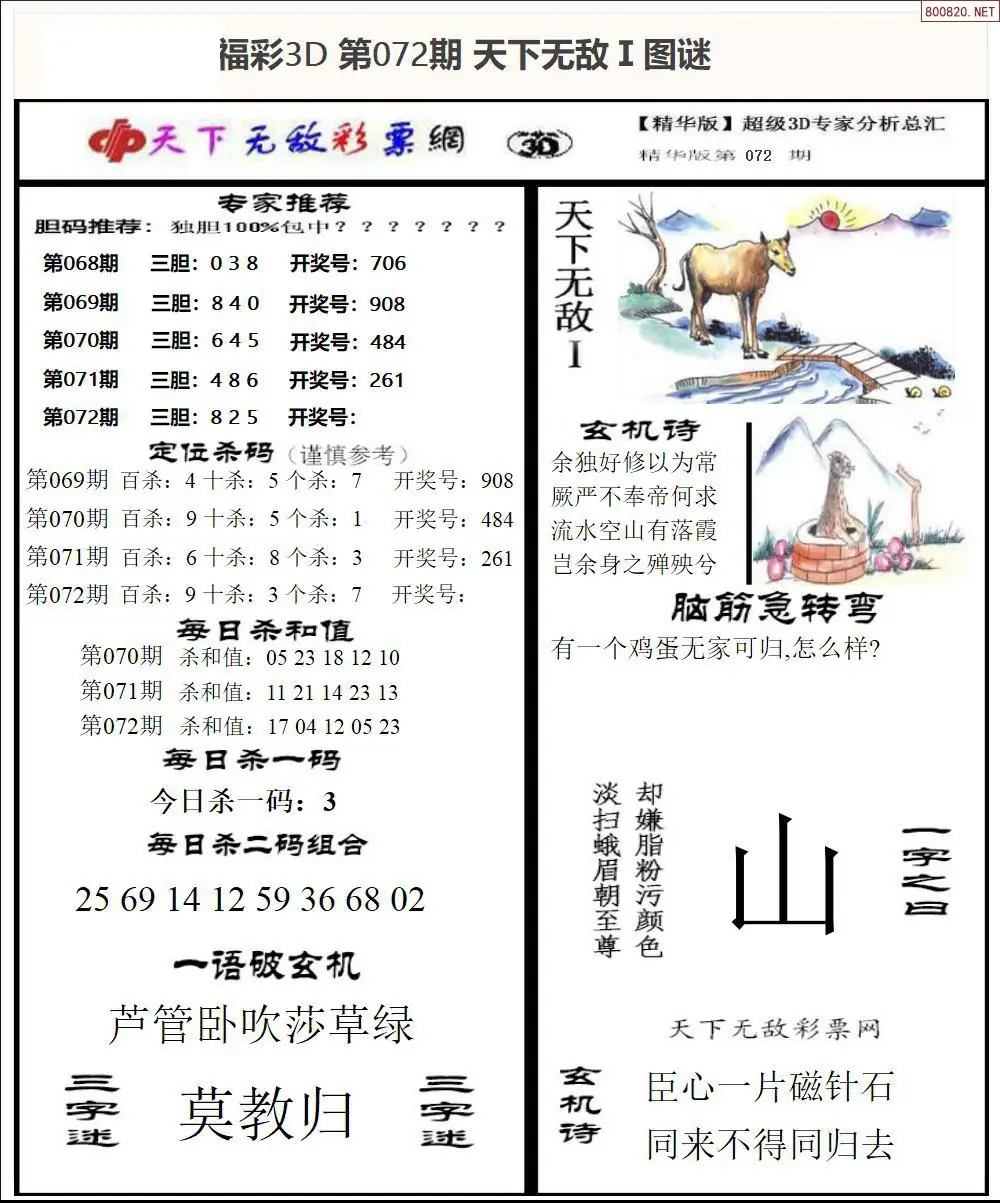 3D天下荐彩1 | (3D图库)