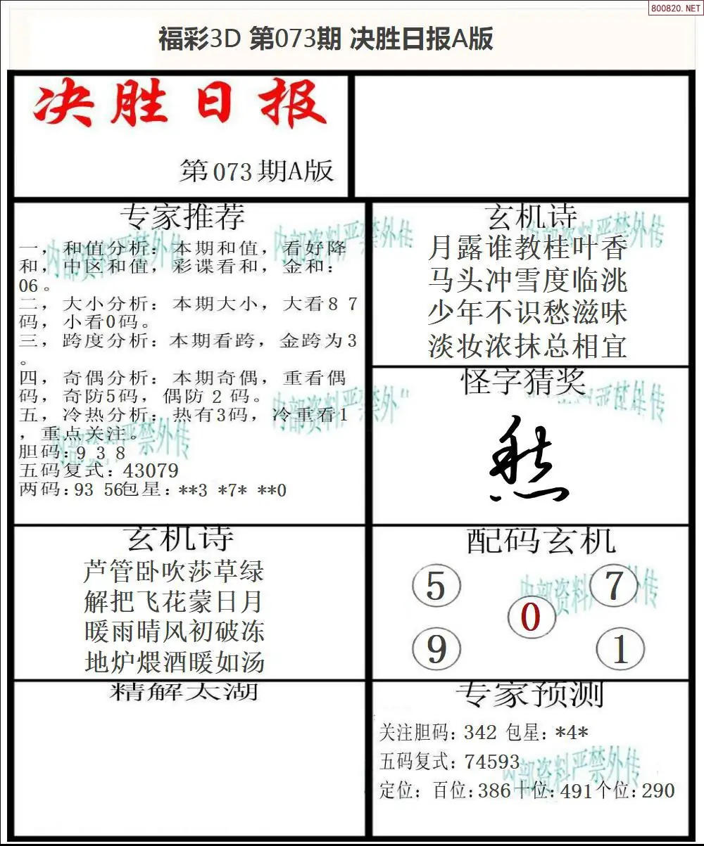 决胜报A版