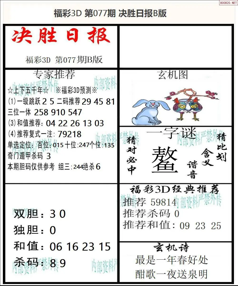决胜报B版