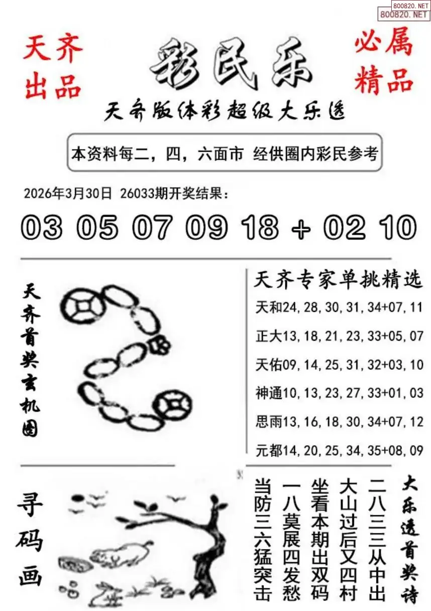 大乐透彩民乐图