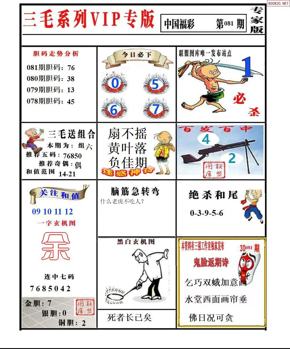 三毛系列VIP专版