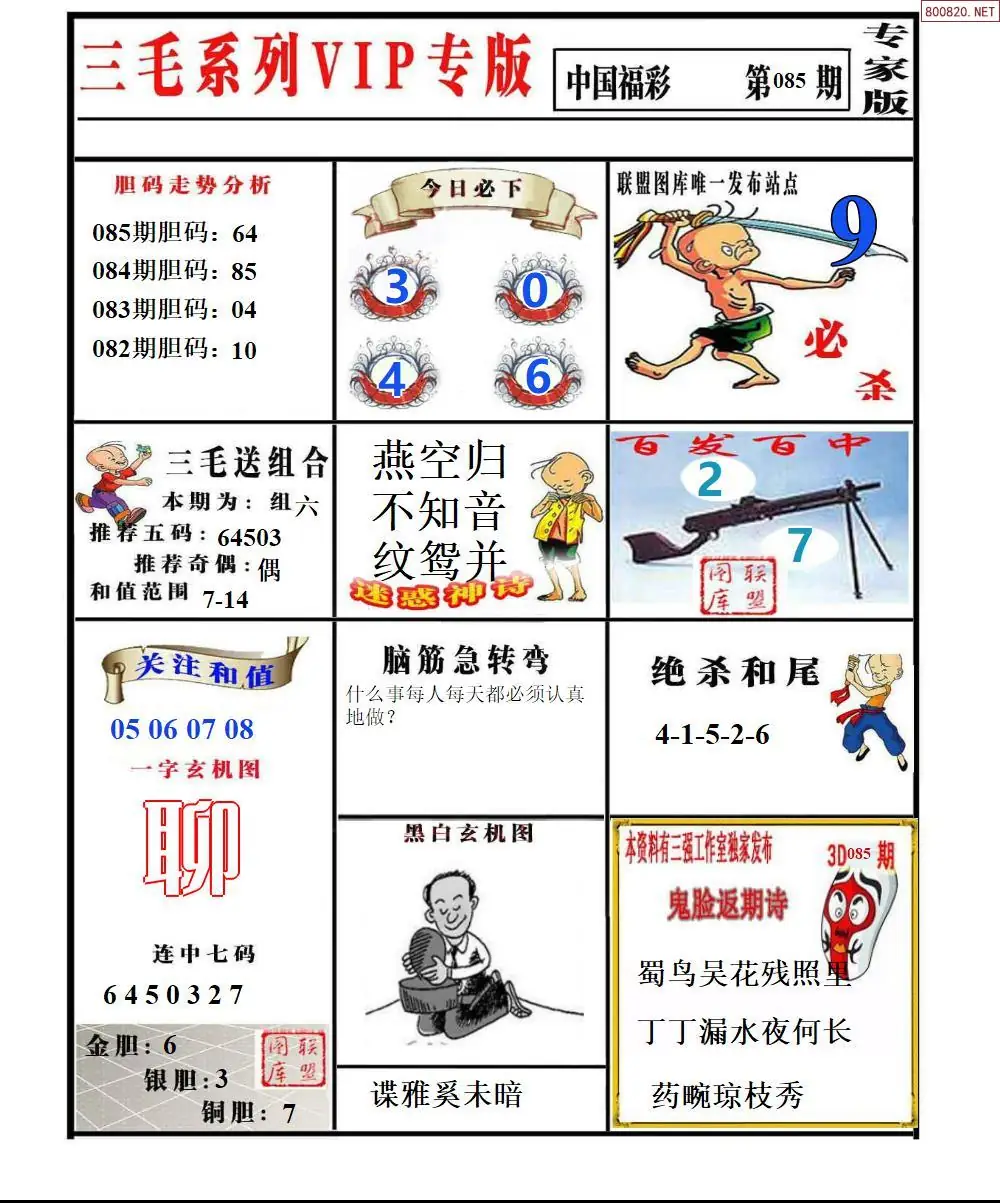 三毛系列VIP专版