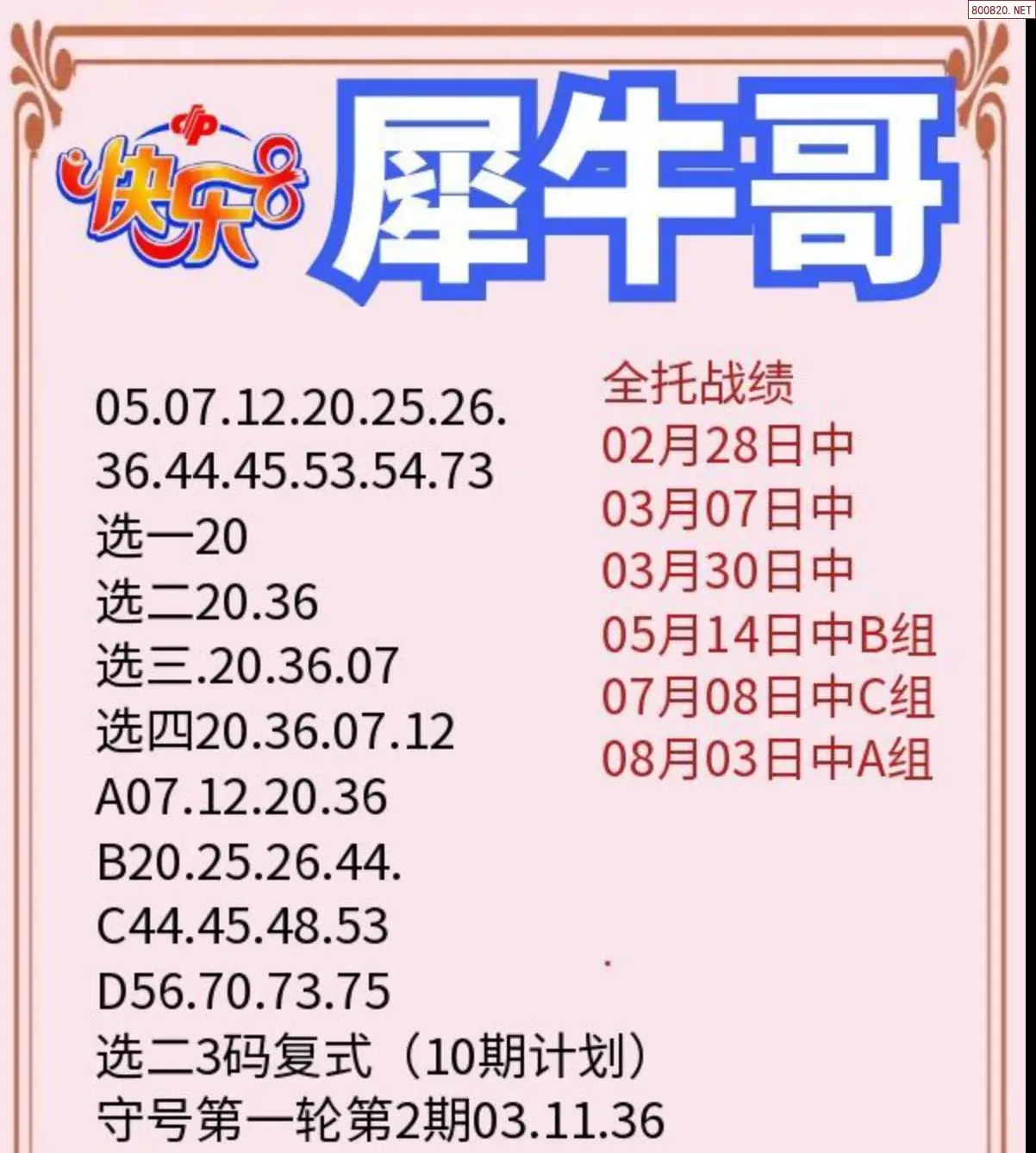 犀牛哥推荐