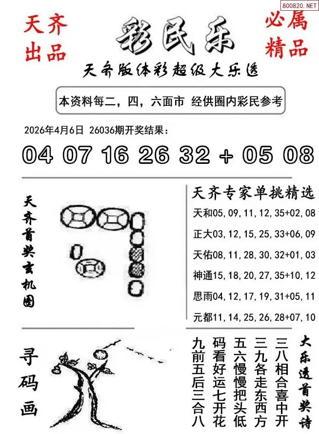 大乐透彩民乐图