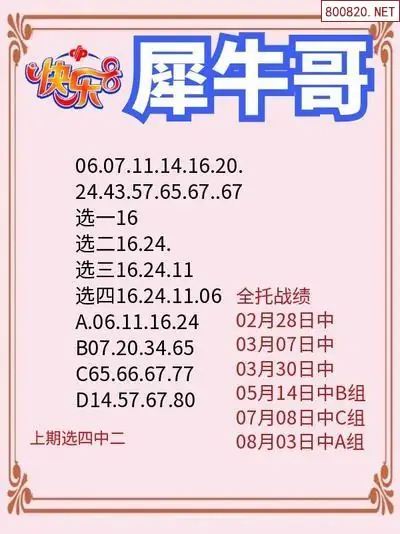 犀牛哥推荐