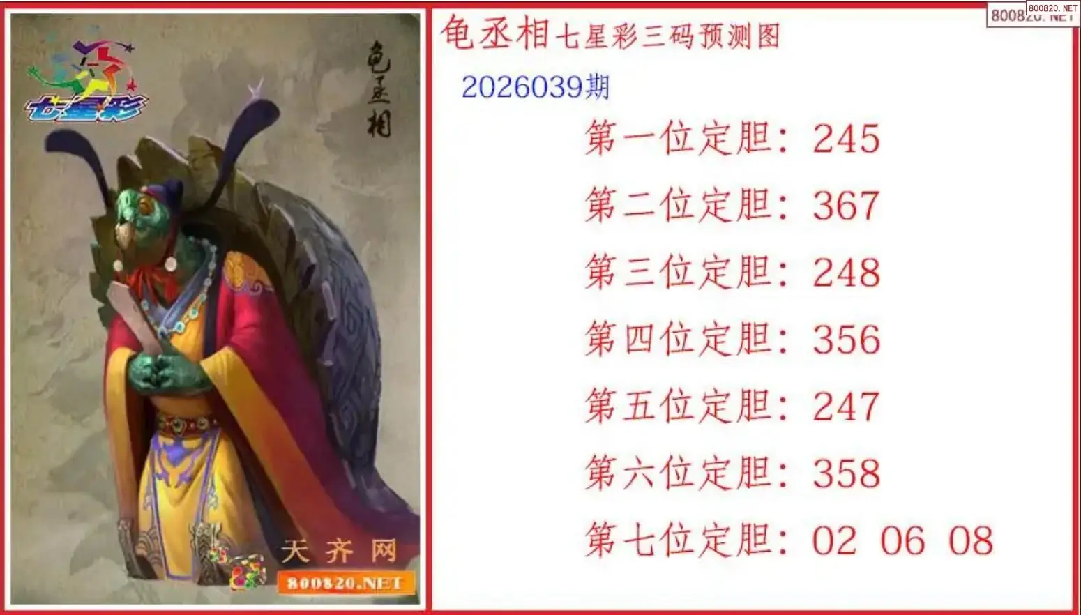 丞相杀号图