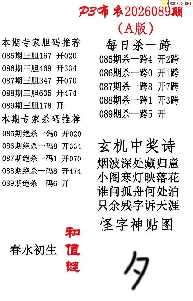 p3牛彩布衣A版