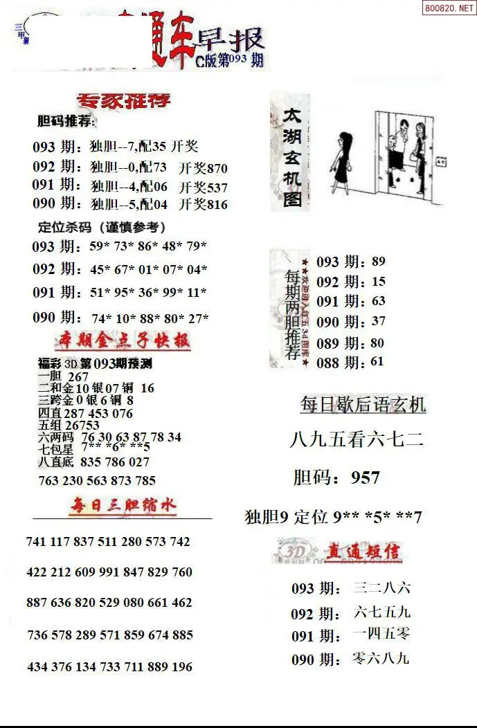 3D直通车3