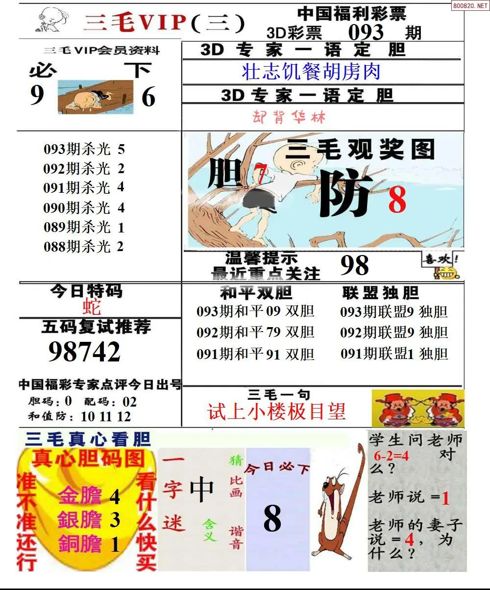 三毛VIP三版