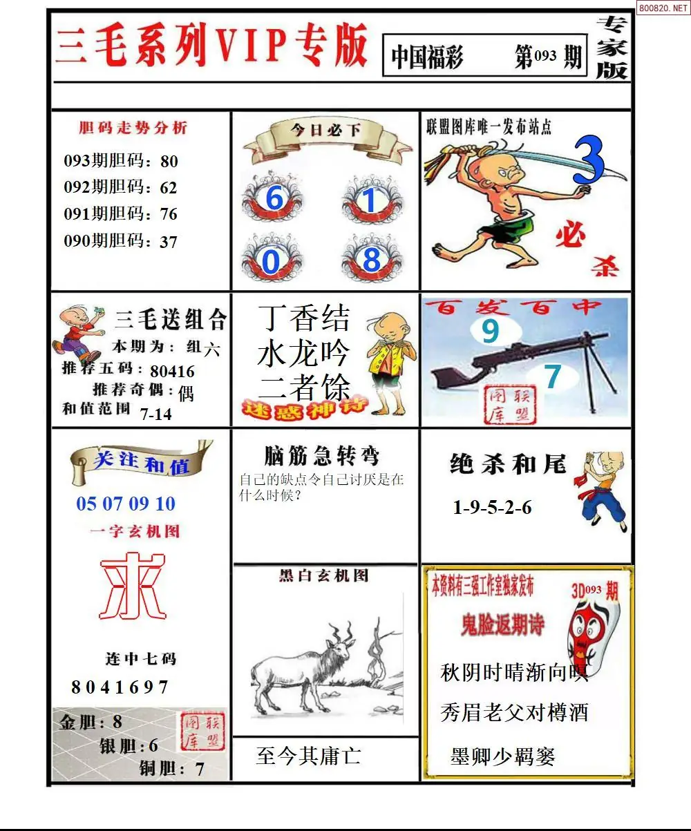 三毛系列VIP专版