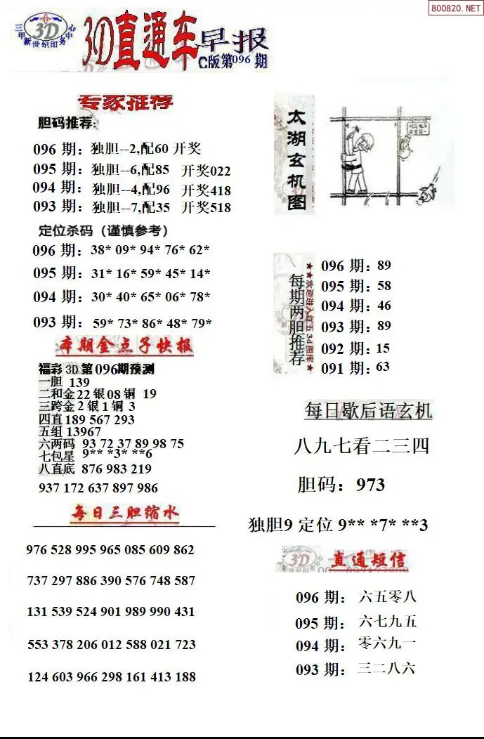 3D直通车3