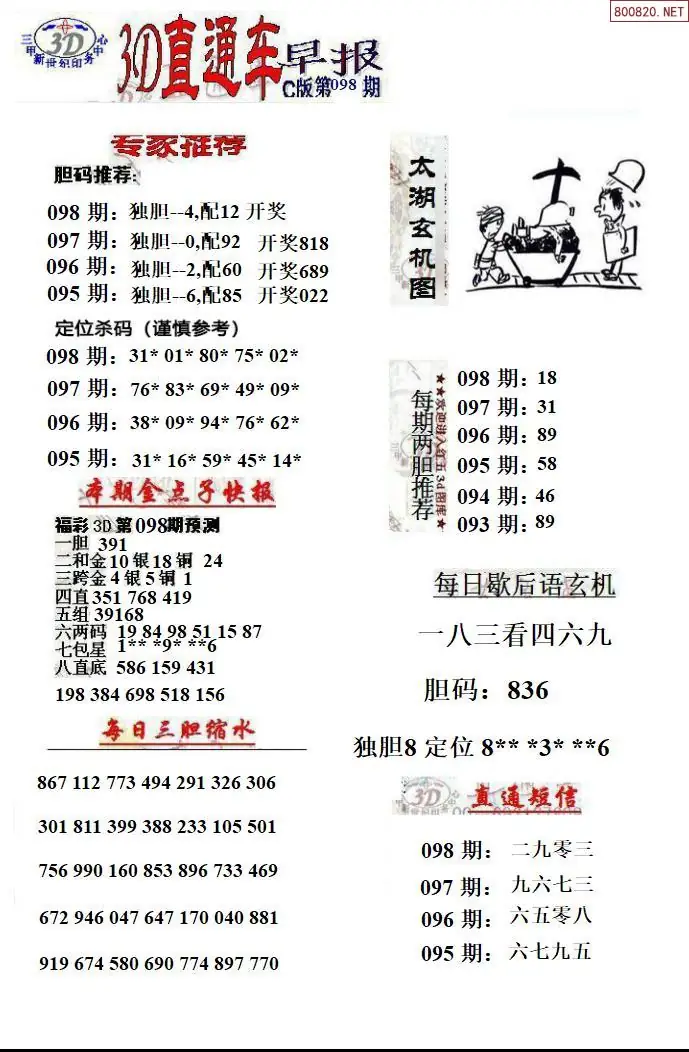 3D直通车3