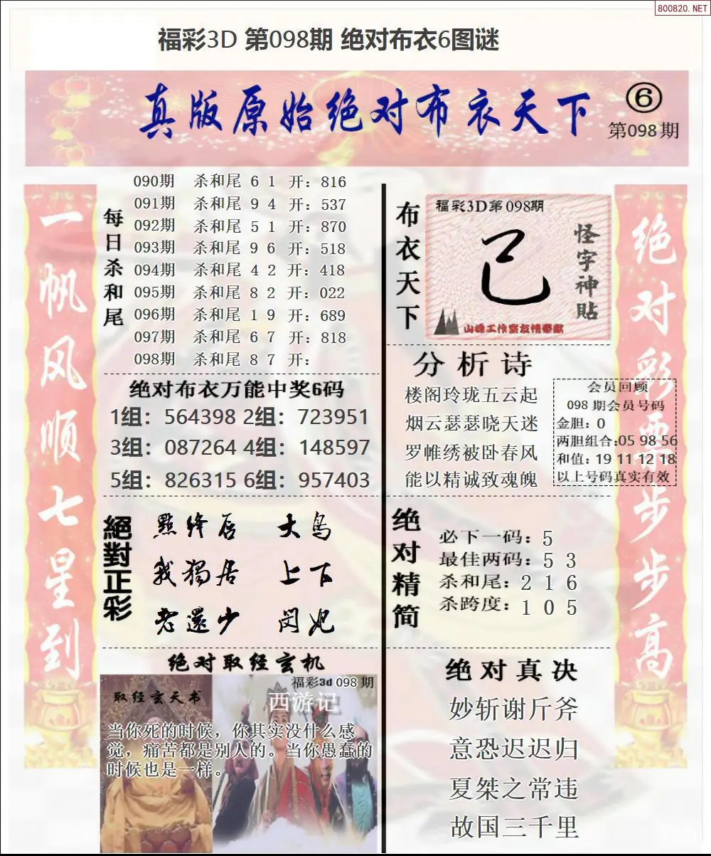 绝对布衣6