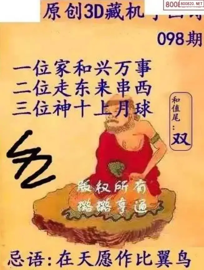 牛彩3D藏机图