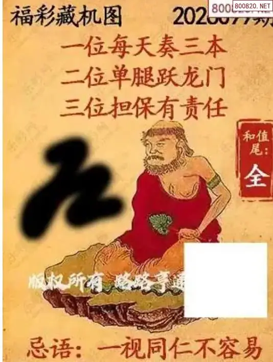 乐彩3D藏机图