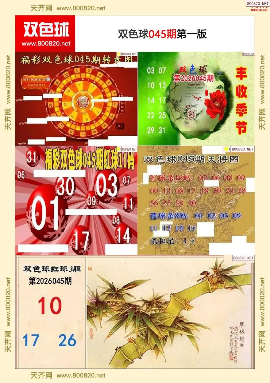 双色球字图谜一版