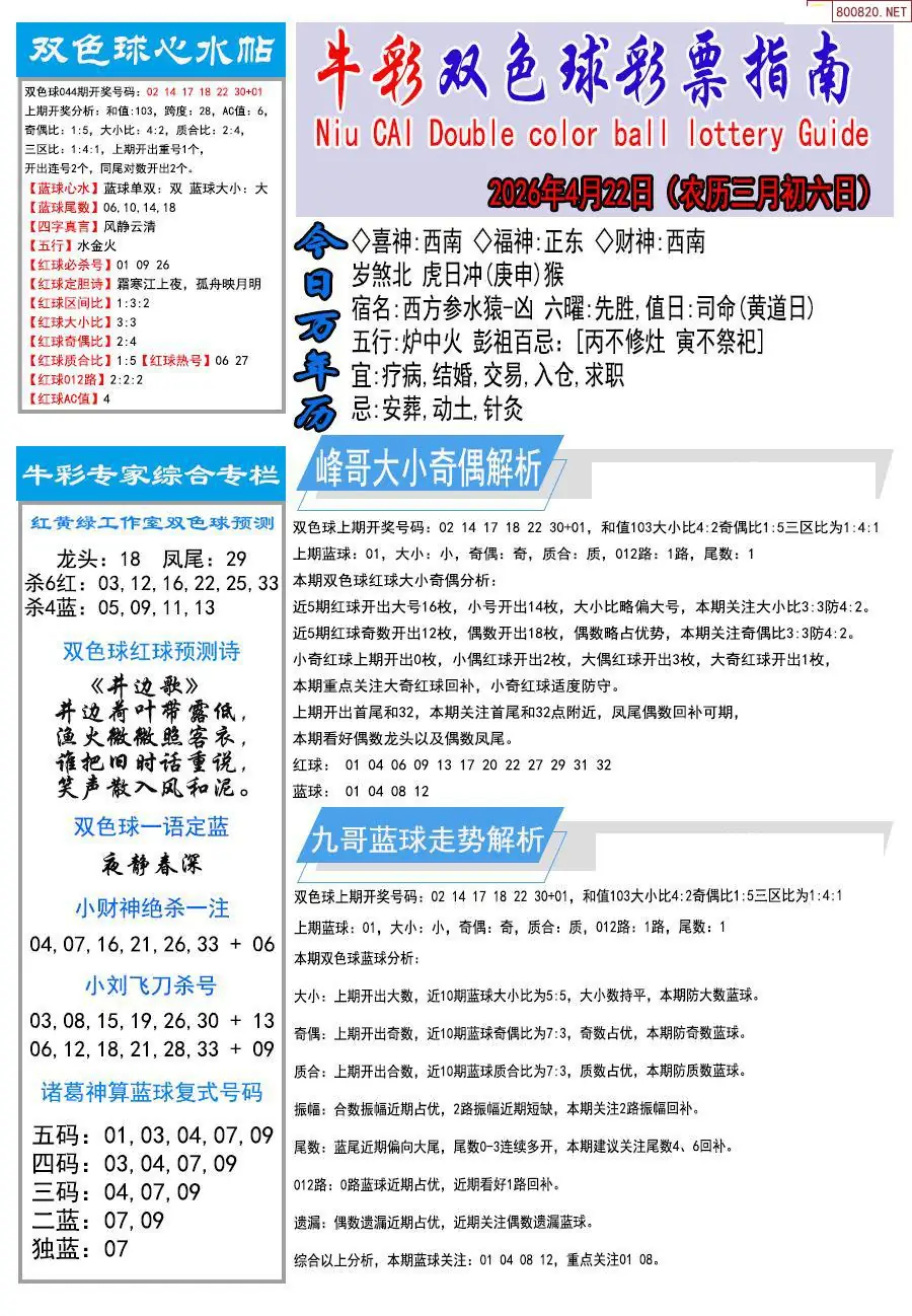 牛彩指南