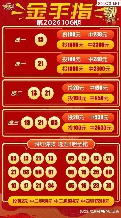 金手指选五四胆