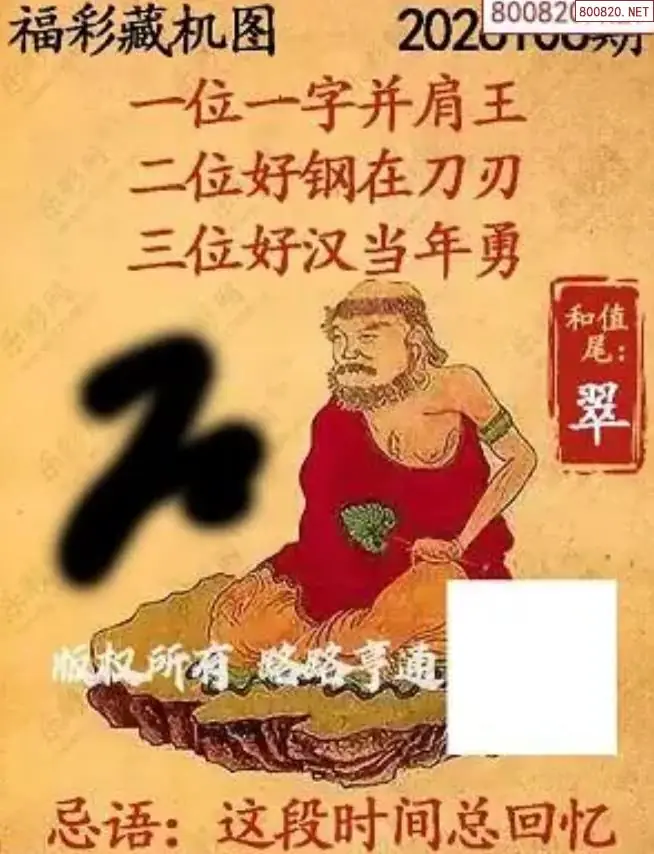 乐彩3D藏机图
