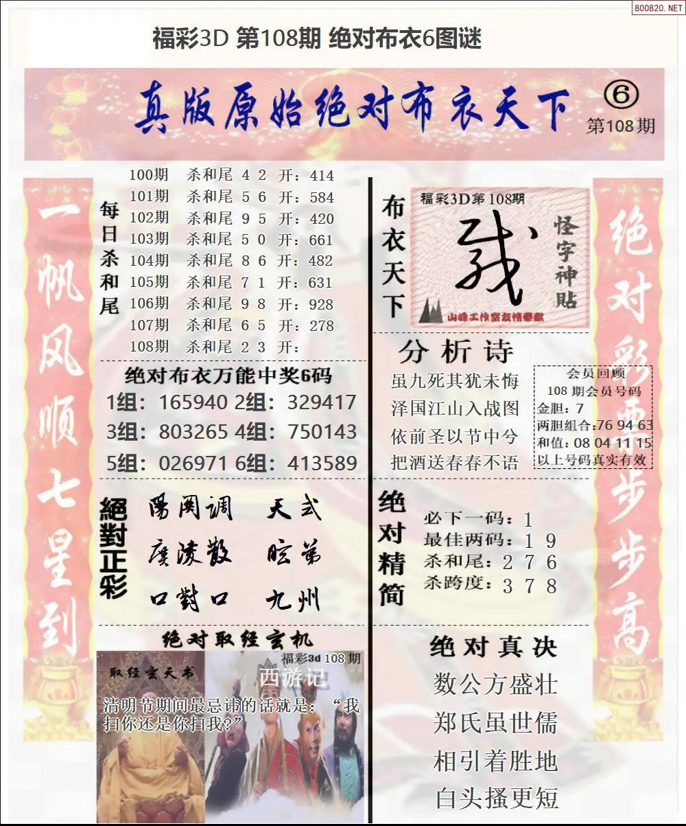绝对布衣6