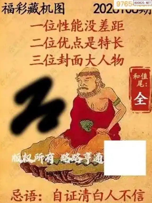 乐彩3D藏机图