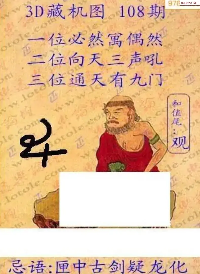 老版3D藏机图