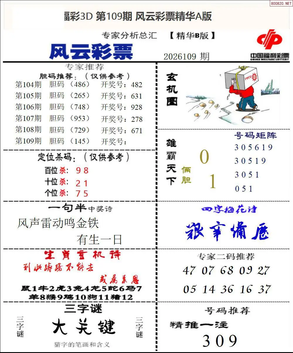 风云彩票精华B